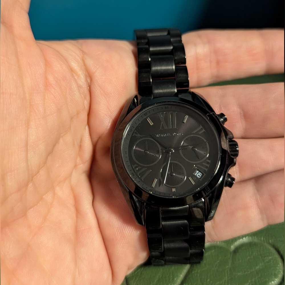 Michael Kors All Black Watch